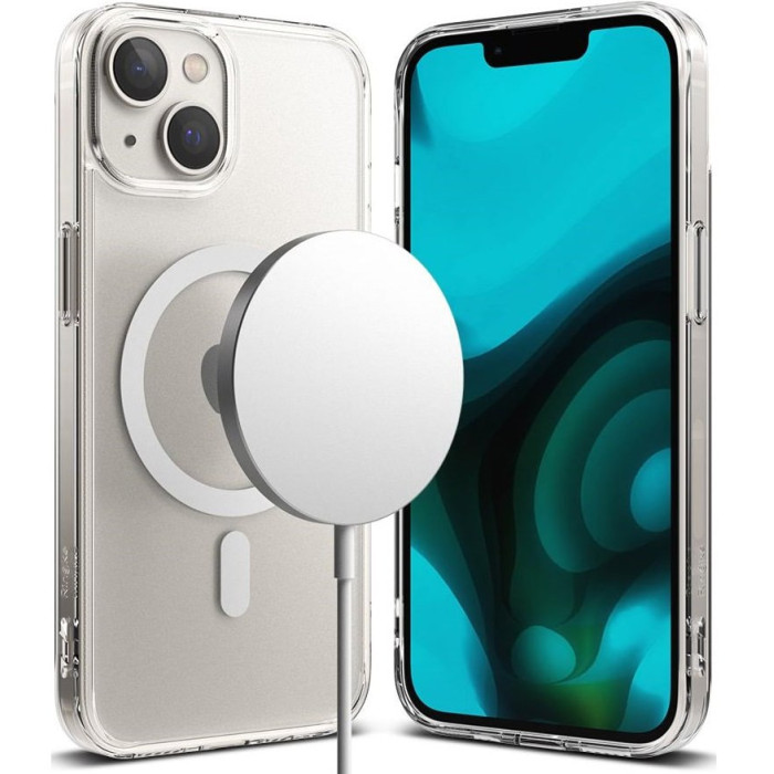 Чохол для iPhone 14 Plus - Blueo Crystal Drop Resistance MagSafe, Transparent