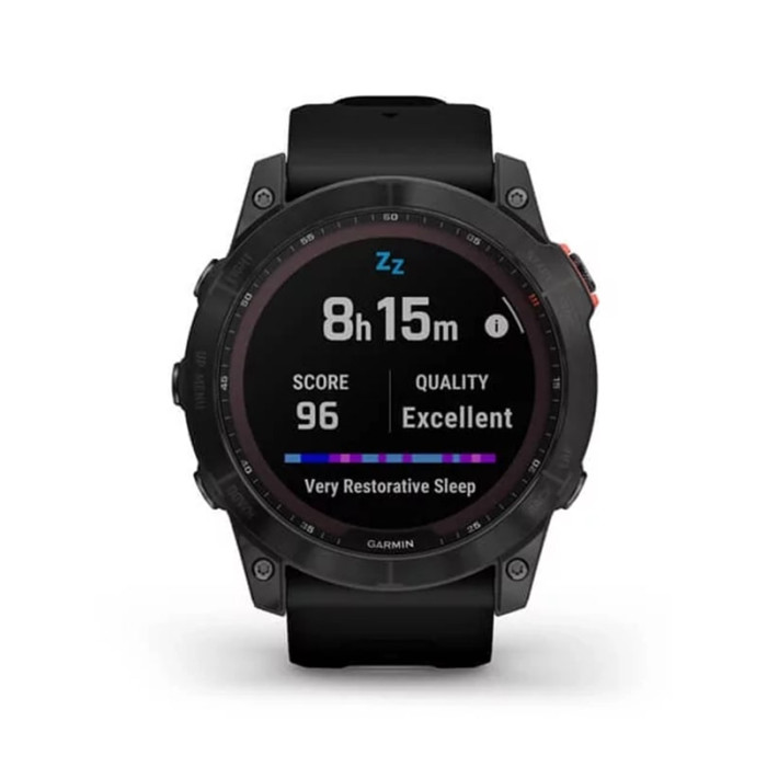 Смарт-годинник Garmin Fenix 7X Pro Solar Slate Gray w. Black Band