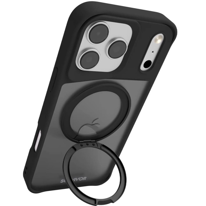 Чохол для iPhone 17 Pro Max - Griffin Survivor Endurance Kick MagSafe, Black