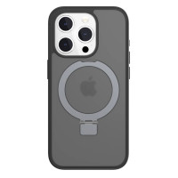 Чохол для iPhone 15 Pro - Switcheasy MagStand M MagSafe, Black