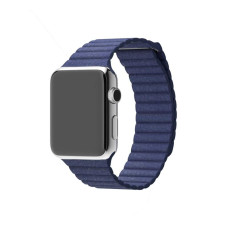 Ремінець для Apple Watch - 38/40/41mm, Leather Loop, Midnight Blue (HC)