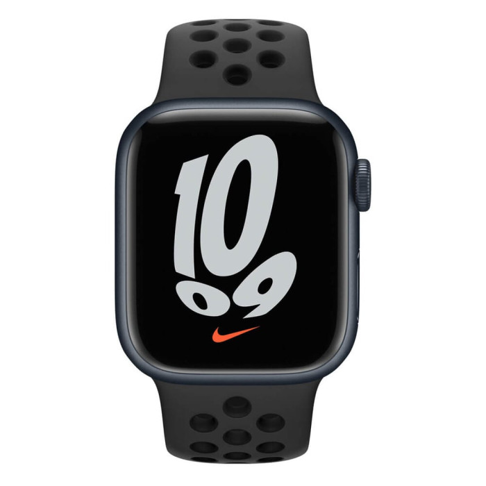 Apple Watch Nike S7 41mm Midnight, Black Sport Band