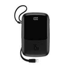 Додатковий аккумулятор Baseus 10000mAh Qpow 15W 3A Black