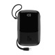 Додатковий аккумулятор Baseus 10000mAh Qpow 15W 3A Black
