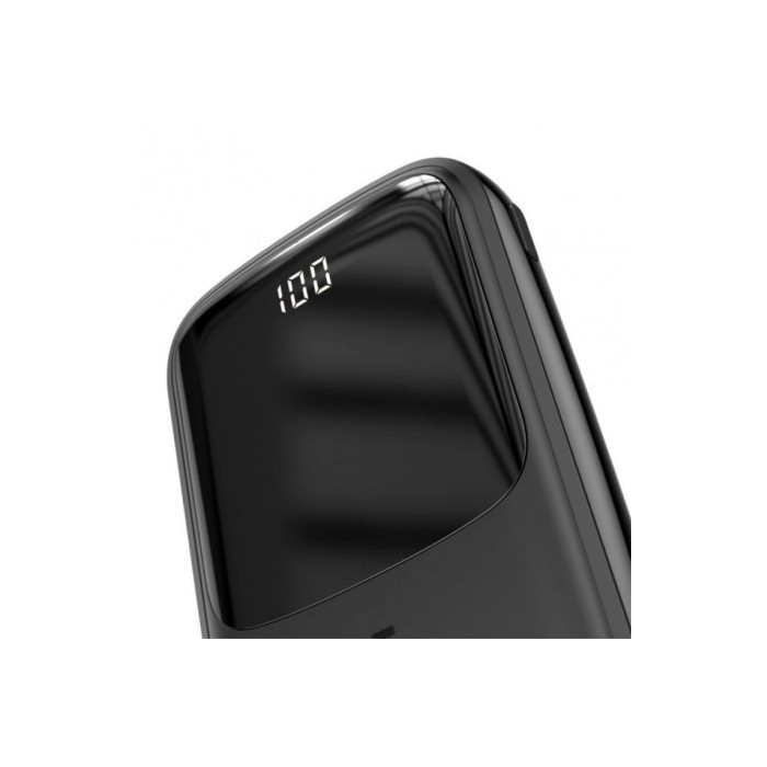 Додатковий аккумулятор Baseus 10000mAh Qpow 15W 3A Black