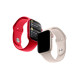 Apple Watch S7 45mm Starlight, Starlight Sport Band