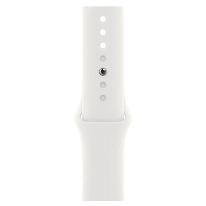Ремінець для Apple Watch - 38/40/41mm, Apple Sport Band, White (S/M)