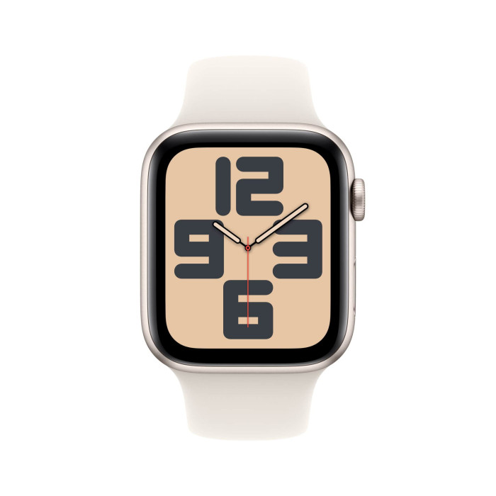 Apple Watch SE (2Gen) 44mm Starlight, Starlight Sport Band (M/L) (2024) Як новий