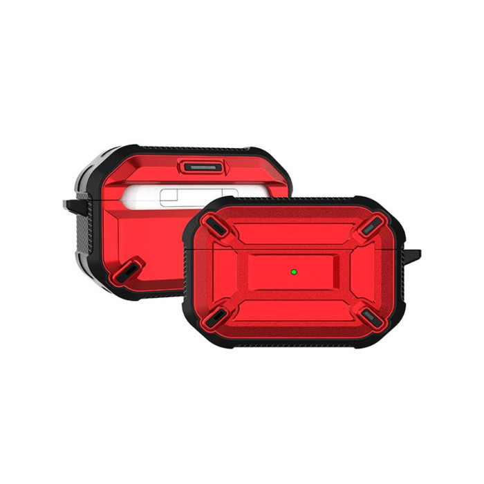 Чохол для Apple AirPods Pro - WIWU TPU+PC Protective Series, Red