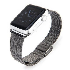 Ремінець для Apple Watch - 42/44mm, COTEetCI W2 Milanese Band, Black