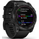 Смарт-годинник Garmin Fenix 7X Sapphire S. Black DLC Titanium w. Black Band