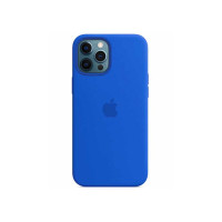 Чохол для iPhone 12 Pro Max - Silicone MagSafe, Capri Blue (HC)