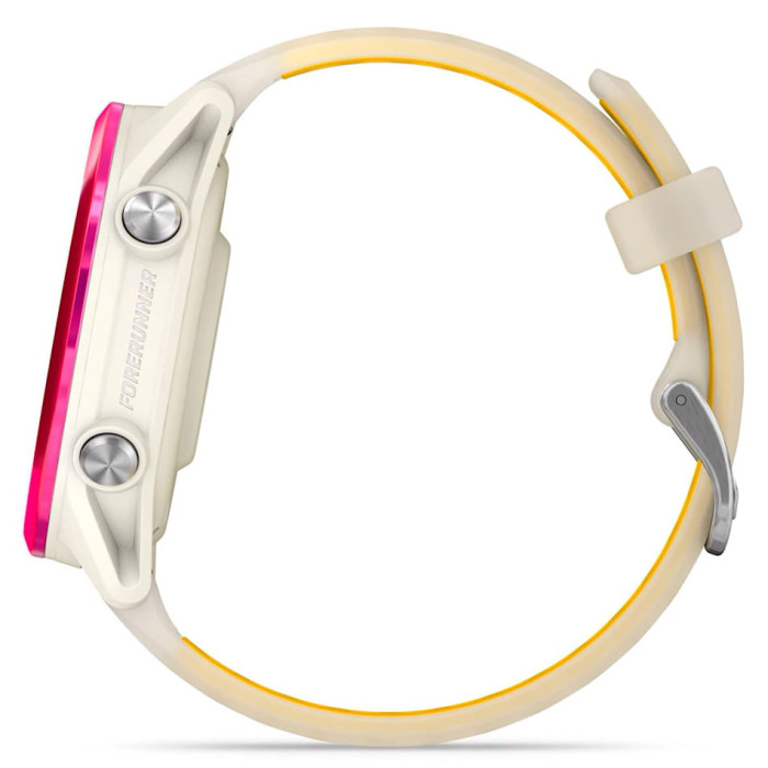 Смарт-годинник Garmin Forerunner 570 42mm Raspberry Aluminum w. Translucent Bone/Mango Band