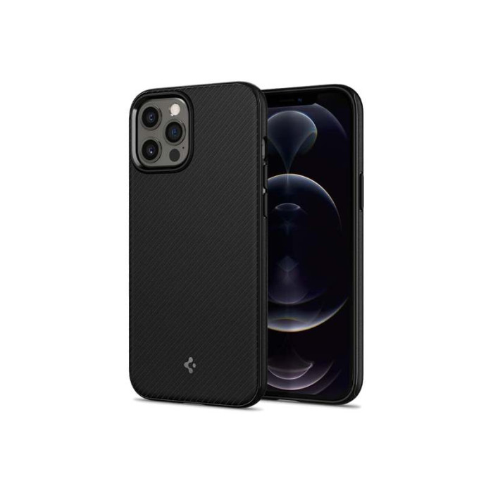 Чохол для iPhone 12 Pro Max - Spigen Mag Armor MagSafe, Black