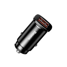 АЗУ Baseus Square metal A+A 30W Dual QC3.0 (2USB, 5A) Black