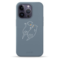 Чохол для iPhone 14 Pro Max - Pump Silicone Minimalistic MagSafe, Otters