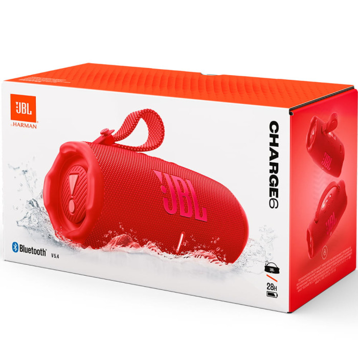 Портативна колонка JBL Charge 6 Red