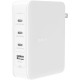 Зарядний пристрій - Belkin 4-Port GaN Wall Charger, 140W White