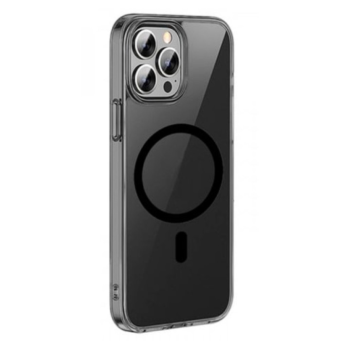 Чохол для iPhone 14 Pro - WIWU Crystal Series MagSafe, Black