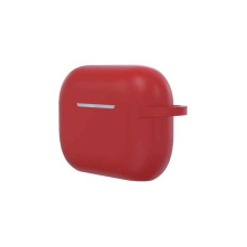 Чохол для Apple AirPods Pro - Devia Naked Silicone with Loophole Series, Red