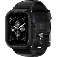Чохол для Apple Watch - 42/44/45mm, Spigen Rugged Arnor Pro, Black