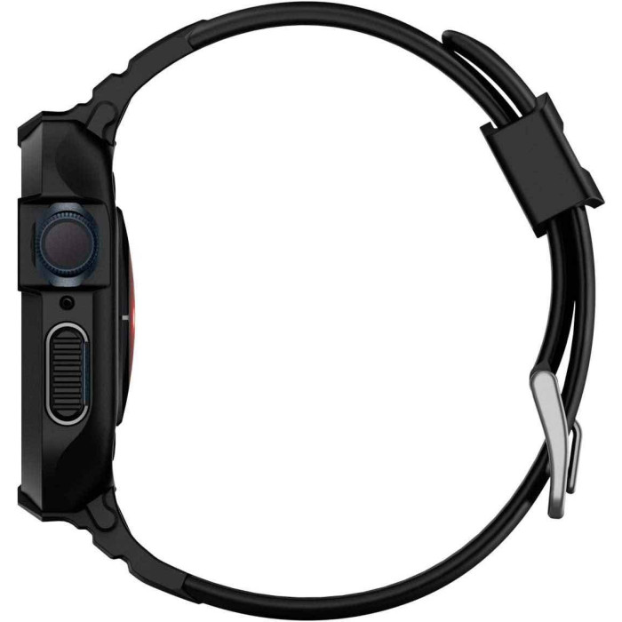 Чохол для Apple Watch - 42/44/45mm, Spigen Rugged Arnor Pro, Black