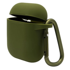 Чохол для Apple AirPods 2 - Blueo Liquid Silicone Protective Case, Army Green