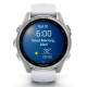 Смарт-годинник Garmin Fenix 8 43mm AMOLED Silver with Whitestone Silicone Band