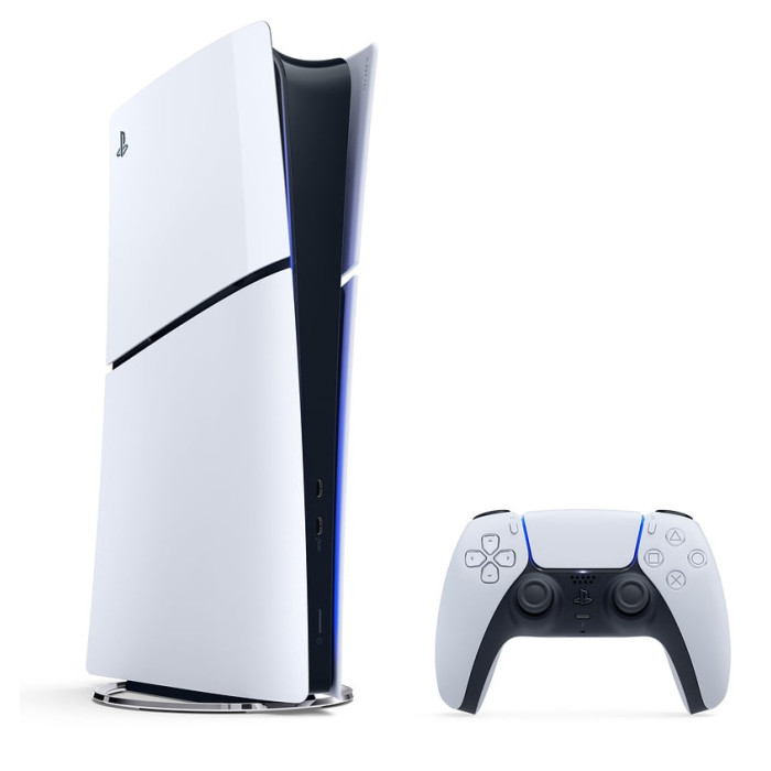 Sony PlayStation 5 Slim 1Tb Blu-Ray + DualSense Controller