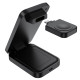 Бездротова зарядна станція - Choetech 15W 3-in-1 Foldable Wireless Charger Stand