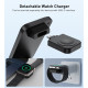 Бездротова зарядна станція - Choetech 15W 3-in-1 Foldable Wireless Charger Stand