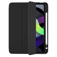 Чохол для iPad 11 (2025) / 10.9 (2022-24) - Blueo Ape with Leather, Black