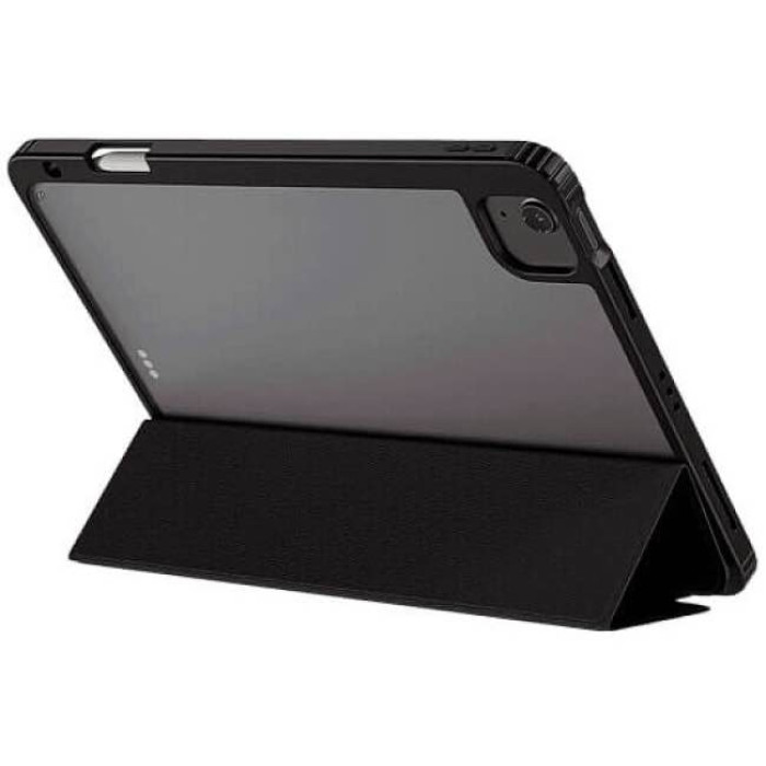 Чохол для iPad 11 (2025) / 10.9 (2022-24) - Blueo Ape with Leather, Black