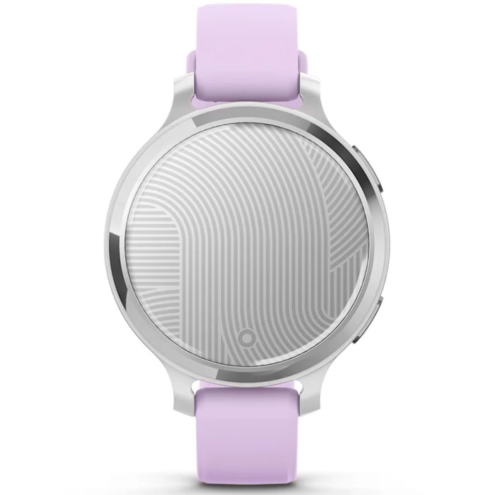 Смарт-годинник Garmin Lily 2 Active Silver with Purple Jasmine Silicone Band