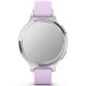 Смарт-годинник Garmin Lily 2 Active Silver with Purple Jasmine Silicone Band