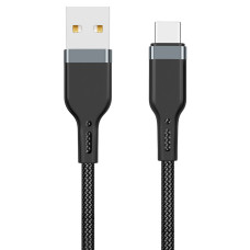 Кабель USB to USB-C - Wiwu, Platinum 1.2m, Black