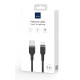 Кабель USB to USB-C - Wiwu, Platinum 1.2m, Black