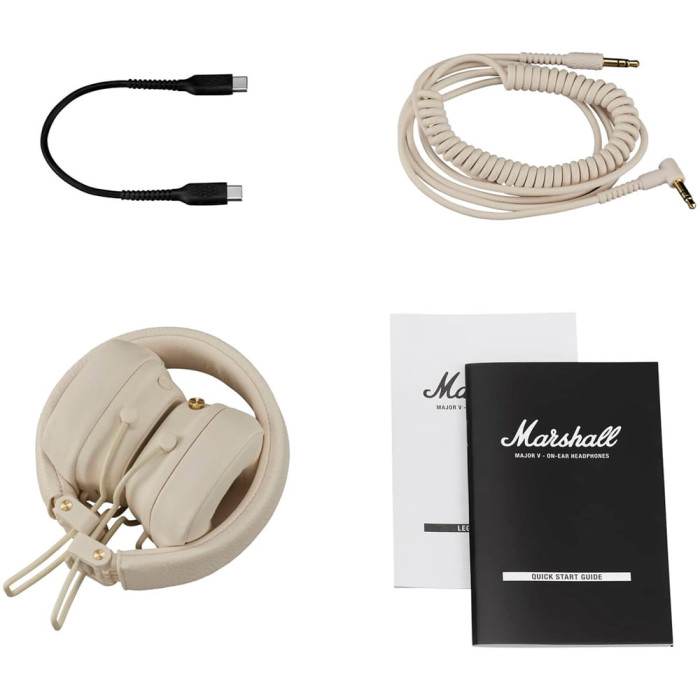 Навушники Marshall Major IV Cream (UA)