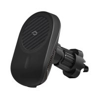 Тримач з безпровідною зарядкою Pitaka MagEZ Car Mount Lite Car Vent Black