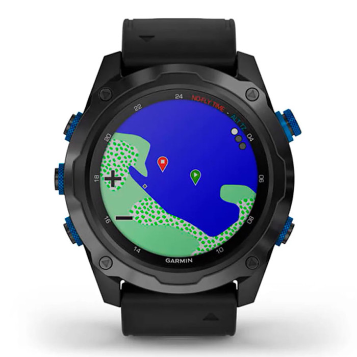 Смарт-годинник Garmin Descent Mk2i Titanium Carbon Gray DLC with Black Band