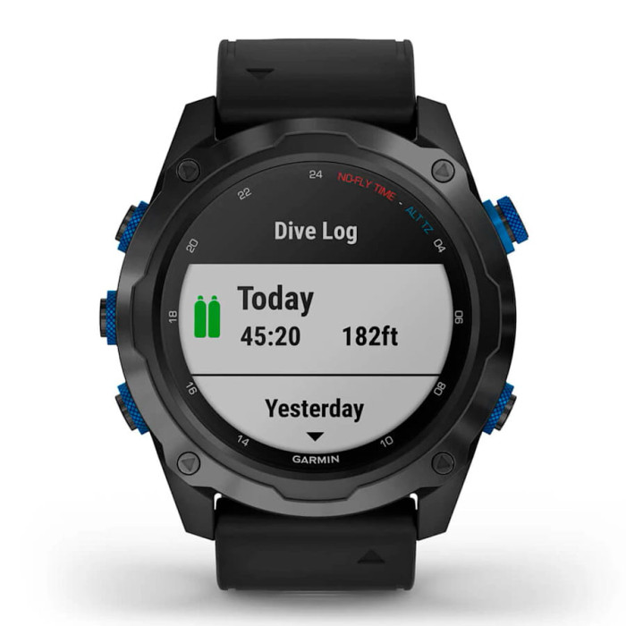 Смарт-годинник Garmin Descent Mk2i Titanium Carbon Gray DLC with Black Band
