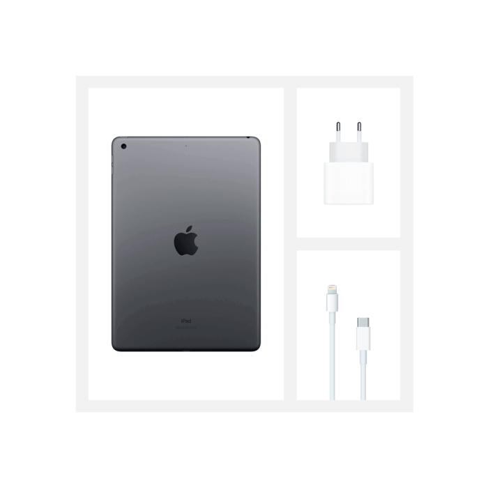 Apple iPad 10.2 Wi-Fi + Cellular 128GB Space Gray (2020) Вживаний (б/в)