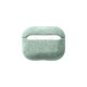 Чохол для Apple AirPods Pro - SanCore, Алькантара, Зелений