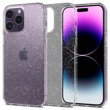 Чохол для iPhone 14 Pro Max - Spigen Liquid Crystal Glitter, Crystal Quartz