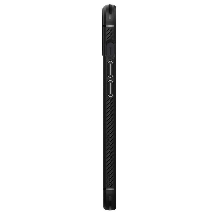 Чохол для iPhone 13 - Spigen Armor Rugged, Matte Black