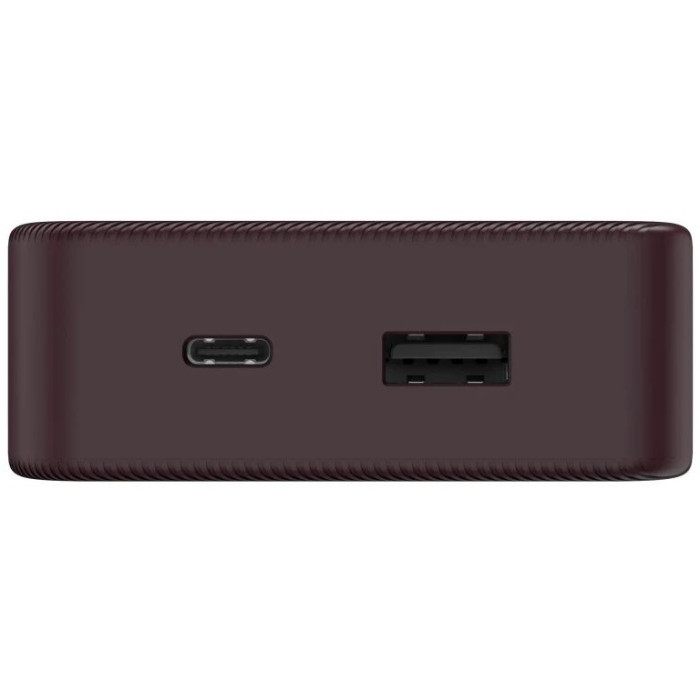 Додатковий аккумулятор Hama 20000mAh USB-C USB-A Plum