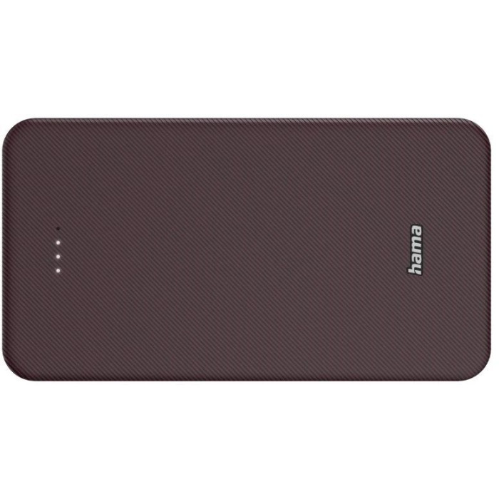 Додатковий аккумулятор Hama 20000mAh USB-C USB-A Plum