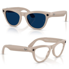 Смарт-окуляри Ray-Ban Meta Skyler Gen 2 Shiny Chalky Gray Clear to Sapphire Transition S52