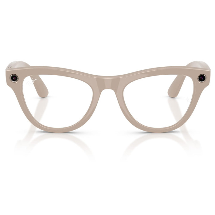 Смарт-окуляри Ray-Ban Meta Skyler Gen 2 Shiny Chalky Gray Clear to Sapphire Transition S52