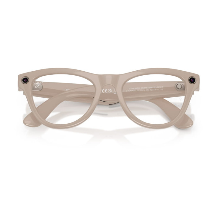 Смарт-окуляри Ray-Ban Meta Skyler Gen 2 Shiny Chalky Gray Clear to Sapphire Transition S52